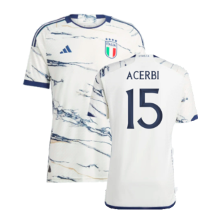 2023-2024 Italy Authentic Away Shirt (ACERBI 15)