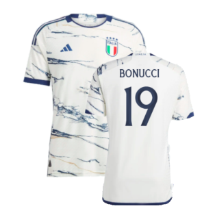 2023-2024 Italy Authentic Away Shirt (BONUCCI 19)