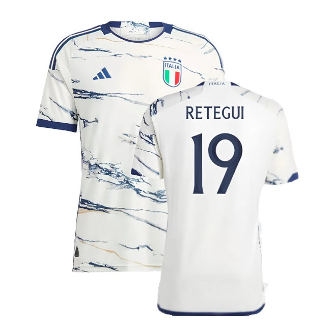 2023-2024 Italy Authentic Away Shirt (RETEGUI 19)