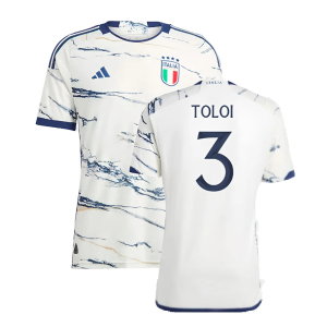2023-2024 Italy Authentic Away Shirt (TOLOI 3)
