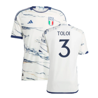 2023-2024 Italy Authentic Away Shirt (TOLOI 3)