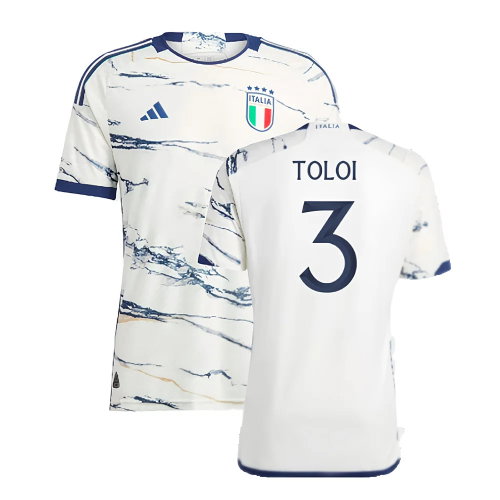 2023-2024 Italy Authentic Away Shirt (TOLOI 3)