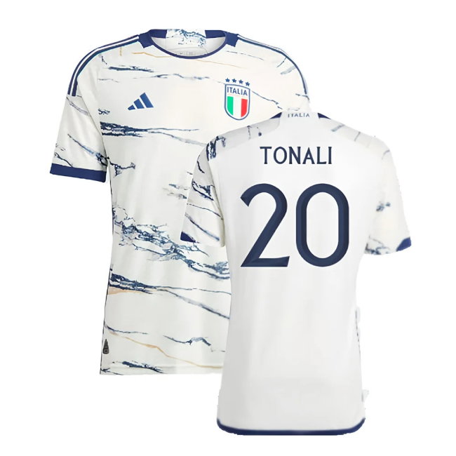 2023-2024 Italy Authentic Away Shirt (TONALI 20)