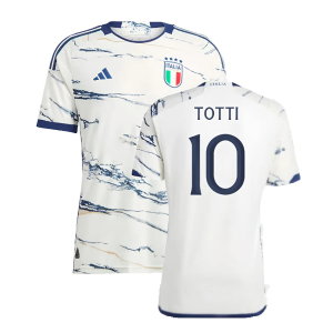 2023-2024 Italy Authentic Away Shirt (TOTTI 10)