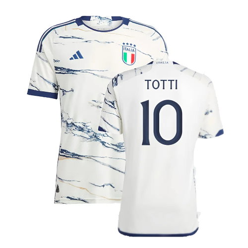 2023-2024 Italy Authentic Away Shirt (TOTTI 10)