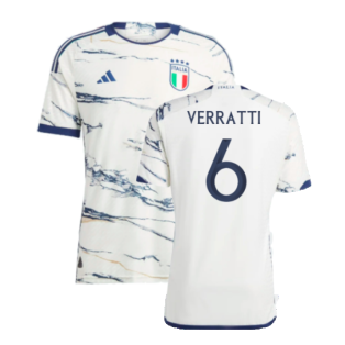 2023-2024 Italy Authentic Away Shirt (VERRATTI 6)