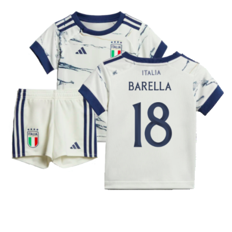 2023-2024 Italy Away Baby Kit (BARELLA 18)
