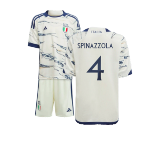2023-2024 Italy Away Mini Kit (SPINAZZOLA 4)