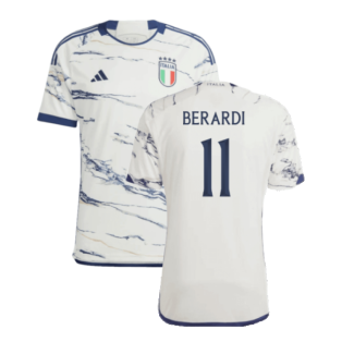 2023-2024 Italy Away Shirt (BERARDI 11)