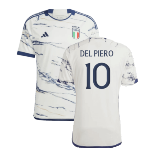 2023-2024 Italy Away Shirt (DEL PIERO 10)