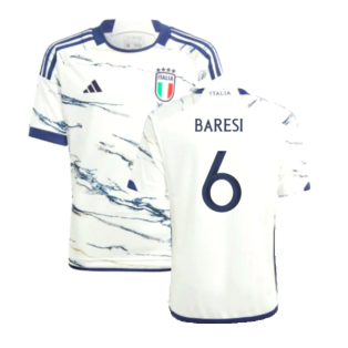 2023-2024 Italy Away Shirt (Kids) (BARESI 6)