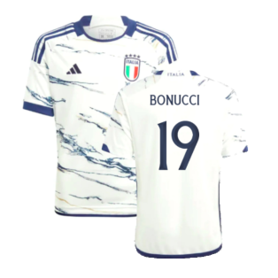2023-2024 Italy Away Shirt (Kids) (BONUCCI 19)