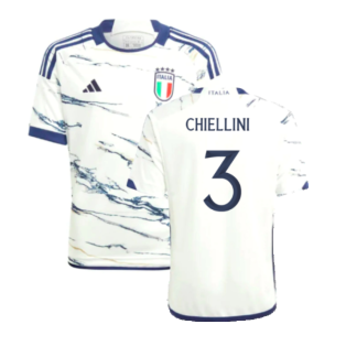 2023-2024 Italy Away Shirt (Kids) (CHIELLINI 3)