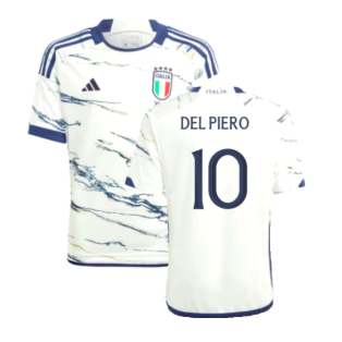 2023-2024 Italy Away Shirt (Kids) (DEL PIERO 10)