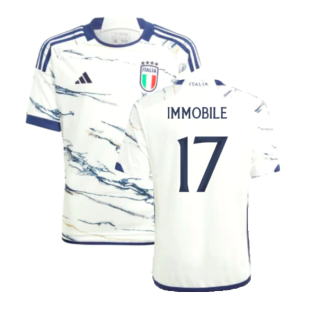 2023-2024 Italy Away Shirt (Kids) (IMMOBILE 17)