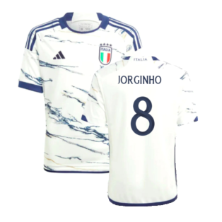 2023-2024 Italy Away Shirt (Kids) (JORGINHO 8)