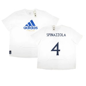 2023-2024 Italy DNA Graphic Tee (White) (SPINAZZOLA 4)