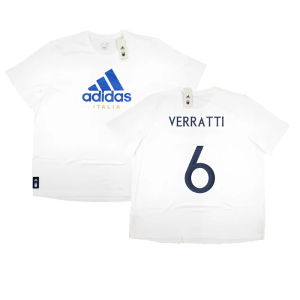 2023-2024 Italy DNA Graphic Tee (White) (VERRATTI 6)