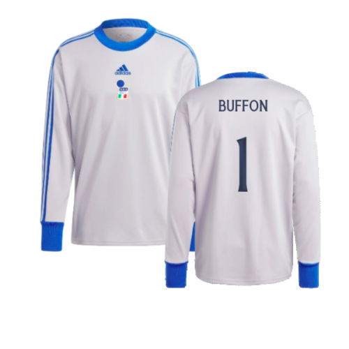 2023-2024 Italy Goalkeeper Icon Jersey (Grey) (Buffon 1) 2023-2024 Italy Goalkeeper Icon Jersey (Grey) (Buffon 1)