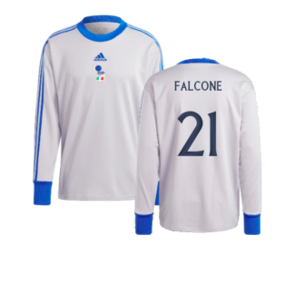 2023-2024 Italy Goalkeeper Icon Jersey (Grey) (Falcone 21)
