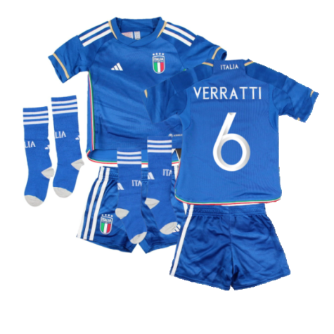 2023-2024 Italy Home Mini Kit (VERRATTI 6)