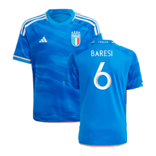 2023-2024 Italy Home Shirt (Kids) (BARESI 6)