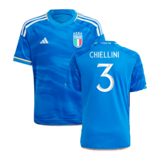 2023-2024 Italy Home Shirt (Kids) (CHIELLINI 3)