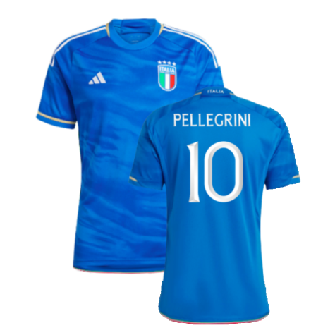 2023-2024 Italy Home Shirt (PELLEGRINI 10)