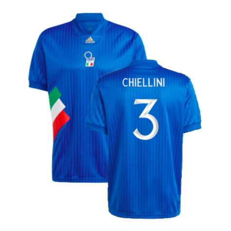 2023-2024 Italy Icon Jersey (Blue) (CHIELLINI 3)