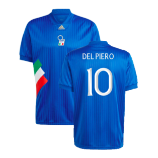 2023-2024 Italy Icon Jersey (Blue) (DEL PIERO 10)
