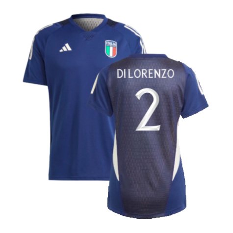 2023-2024 Italy Tiro Pro Jersey (Dark Blue) (DI LORENZO 2)