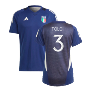 2023-2024 Italy Tiro Pro Jersey (Dark Blue) (TOLOI 3)