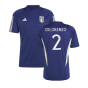 2023-2024 Italy Training Jersey (Dark Blue) (DI LORENZO 2)