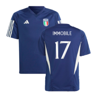 2023-2024 Italy Training Jersey (Dark Blue) - Kids (IMMOBILE 17)