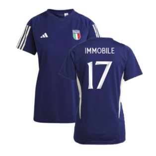 2023-2024 Italy Training Jersey (Dark Blue) - Ladies (IMMOBILE 17)