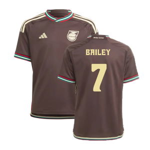 2023-2024 Jamaica Away Shirt (Kids) (BAILEY 7)
