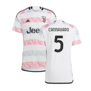 2023-2024 Juventus Authentic Away Shirt (CANNAVARO 5)