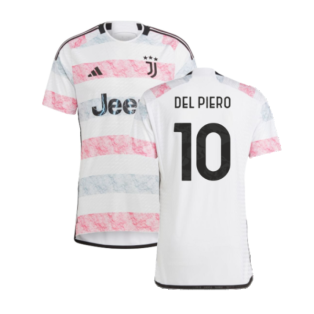 2023-2024 Juventus Authentic Away Shirt (DEL PIERO 10)