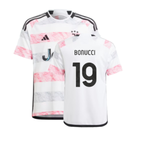 2023-2024 Juventus Away Shirt (Kids) (BONUCCI 19)