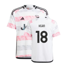 2023-2024 Juventus Away Shirt (Kids) (KEAN 18)
