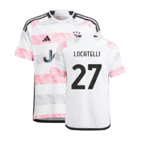 2023-2024 Juventus Away Shirt (Kids) (LOCATELLI 27)