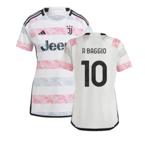 2023-2024 Juventus Away Shirt (Ladies) (R BAGGIO 10)