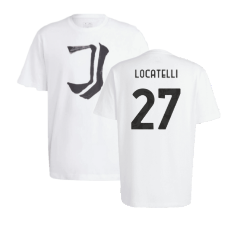 2023-2024 Juventus Chinese Story Tee (White) (LOCATELLI 27)