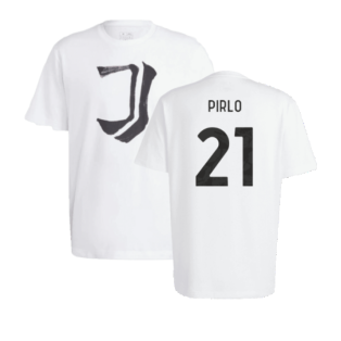 2023-2024 Juventus Chinese Story Tee (White) (PIRLO 21)