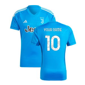 2023-2024 Juventus Home Goalkeeper Shirt (Blue)