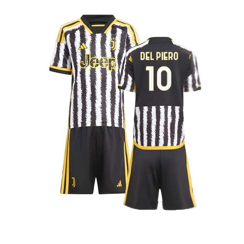 2023-2024 Juventus Home Mini Kit (DEL PIERO 10)