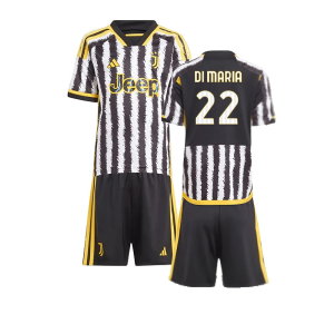 2023-2024 Juventus Home Mini Kit (DI MARIA 22)
