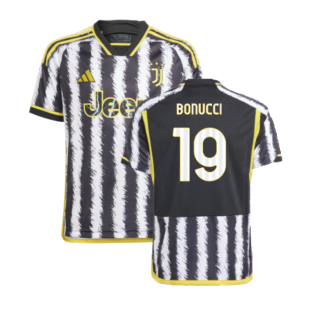 2023-2024 Juventus Home Shirt (Kids) (BONUCCI 19)