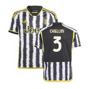 2023-2024 Juventus Home Shirt (Kids) (CHIELLINI 3)