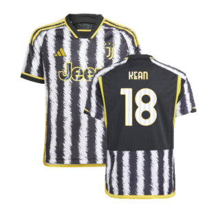 2023-2024 Juventus Home Shirt (Kids) (KEAN 18)